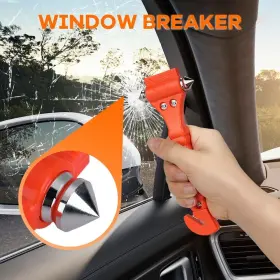 756244811277 SINSEN Car Safety Hammer Set Emergency Escape #2