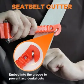 756244811277 SINSEN Car Safety Hammer Set Emergency Escape #3