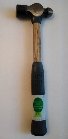 8516 SK Ball Peen Hammer Fiberglass Grip Wood Handle