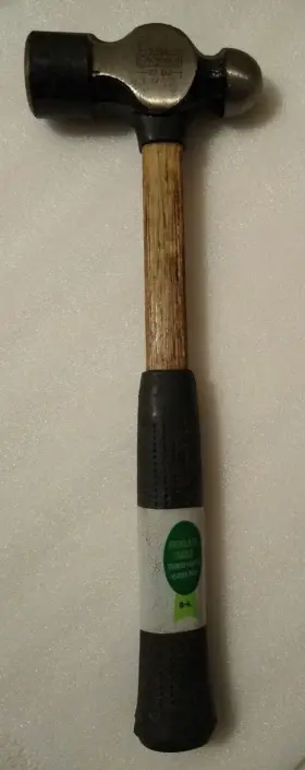 8532 SK Ball Peen Hammer Fiberglass Grip Wood Handle