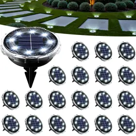 10749 SOLPEX Solar Pathway Lights Pack Waterproof Landscape