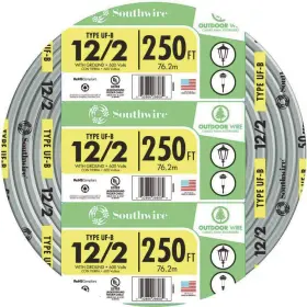 13055955 SOUTHWIRE Underground Feeder Cable Awg Uf