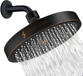 X002OOLSMP SPARKPOD Shower Head Oil High Pressure