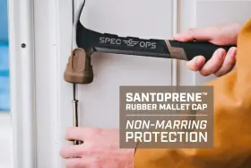 SPEC-M22CF-S SPEC-OPS Alloy Steel Framing Hammer Milled Cap #3
