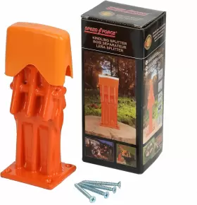 709930258665 SPEED FORCE Firewood Kindling Log Wood Splitter #2