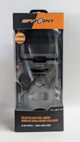 Flex-s SPYPOINT Soloar Cellular Trail Camera Carriers Box