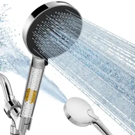 ABSSHRENEW9C-1 SR SUN RISE Shower Head Handheld High Pressure