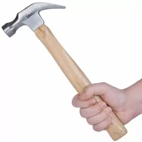 949022GNT STALWART Claw Hammer Tool Natural Wood Anti Handle #3