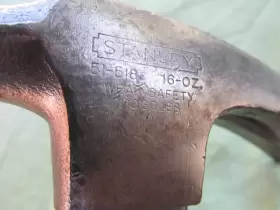 51-518 STANLEY Hammer Fiberglass Handle Rubber Grip #2