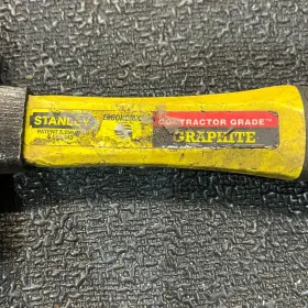 54708 STANLEY Graphite Ball Peen Hammer Rubber Grip #3