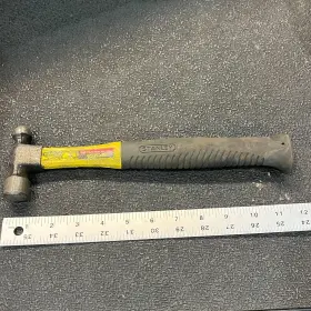 54708 STANLEY Graphite Ball Peen Hammer Rubber Grip