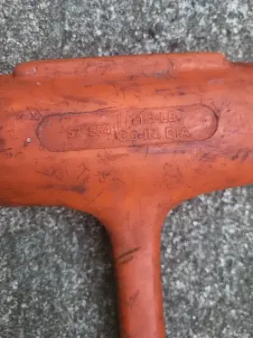 57-554 STANLEY Compo Cast Steel Handle Sledge Hammer