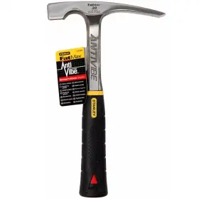 711181040036 STANLEY Fatmax Antivibe Brick Hammer Rubber Grip