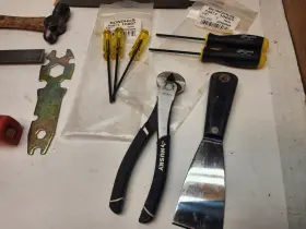 MY100 STANLEY Sharptooth Saw Sandvik Files Hammer Square #2