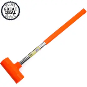 705353087929 STARK Blow Hammer Steel Handle Rubber Head Tool #3
