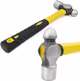 695642156460 STARK USA Ball Pein Hammer Set Fiberglass #3