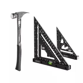 445002827812 STILETTO Tibone Curved Handle Carpenter Square