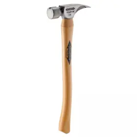 445035569536 STILETTO Titanium Hammer Curved Hickory Handle