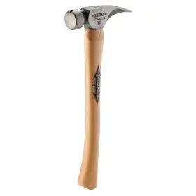 711181058437 STILETTO Titanium Hammer Curved Hickory Handle