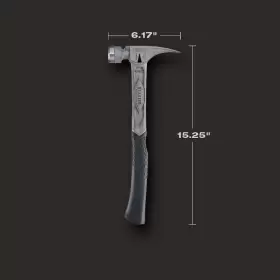 TIB14RMC-TICLW12 STILETTO Tibone Milled Clawbar Nail Puller #2