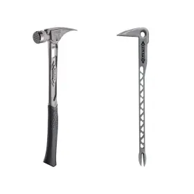 TIB15MC-TICLW12 STILETTO Tibone Milled Curved Handle Titanium