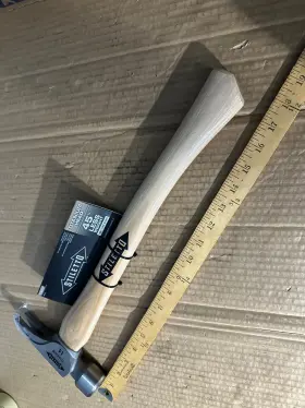 TL14SC-TL14 STILETTO Titanium Framing Hammer Hickory Handle