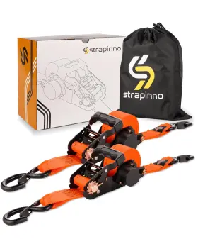 STP-RF2012-SOR-2PK STRAPINNO Ratchet Tie Down Straps