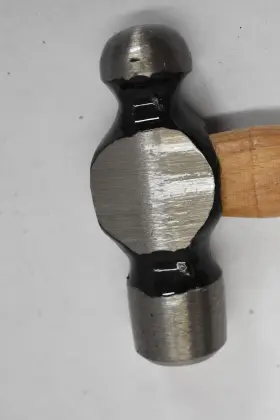 325-D2 STRIKE Ball Peen Hammer Metalworking Tool Wood Handle #2