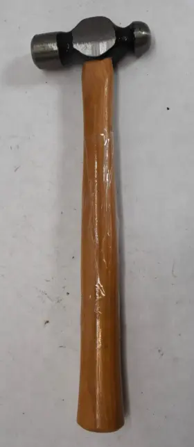 325-D2 STRIKE Ball Peen Hammer Metalworking Tool Wood Handle