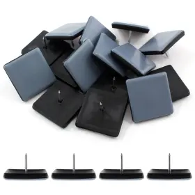 EKIS0927 SUIWOTIN Nail Furniture Sliders Square Teflon Chair