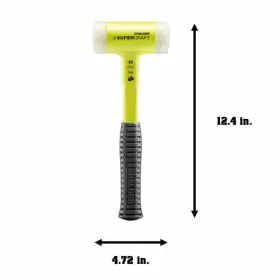 3377.150 SUPERCRAFT Blow Hammer Grip Marring Head Steel Tube #3