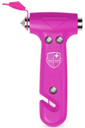 810035530645 SWISS SAFE Emergency Car Safety Hammer Window
