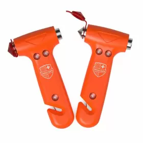 852120008400 SWISS SAFE Car Window Breaker Tool Seatbelt Pack