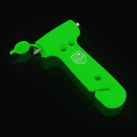 852120008738 SWISS SAFE Car Window Breaker Tool Seatbelt Glow