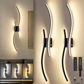 11354 SYNCGLOW Wall Sconces Set Rechargeable Led Dimmable