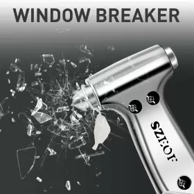 756594417792 SZEOF Safety Hammer Cute Window Breaker Seat Car #3