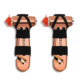 GOLD-2 SZEOF Safety Hammer Cute Window Breaker Seat Belt Car
