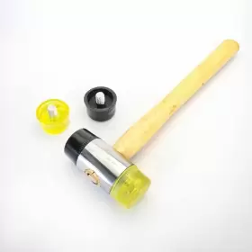 797444348798 SZGATE Ended Wood Hammer Mallet Handle Tool
