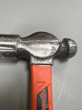782942796622 T-TOPBUILT Fiberglass Handle Ball Peen Hammer #2