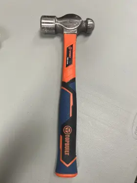 782942796622 T-TOPBUILT Fiberglass Handle Ball Peen Hammer