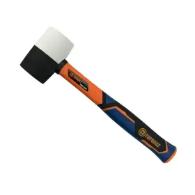 782942796660 T-TOPBUILT Fiberglass Handle Rubber Mallet Solid