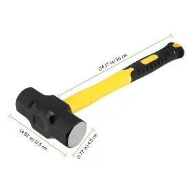 743388896963 TAICHEUT Pack Sledge Hammer Drilling Steel Head #2