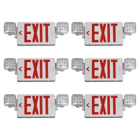 TL-EX327RE-6 TANLUX Emergency Exit Lights Pack Led Battery