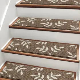 TVST01-BN-15PC TANVILL Carpet Stair Treads Slip Set