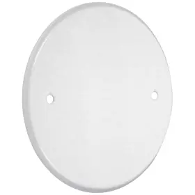 LPB3400 TAYMAC Flat Round Blank Plate Box Mount Metallic