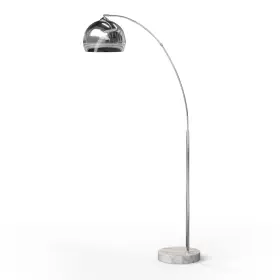 VN-L00010 TEAMSON HOME Arc Floor Lamp Marble Base Shade VN-L00010 TEAMSON HOME Arc Floor Lamp Marble Base Shade