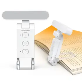 TB-126SALI TECHRISE Book Light Led Rechargeable Temps Clip