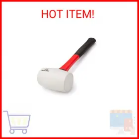 30683 TEKTON Fiberglass Handle Rubber Mallet #2