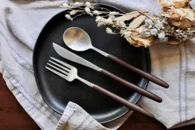 FS-NCS-TLT-052024 THE LOQUAT TREE Steel Flatware Set