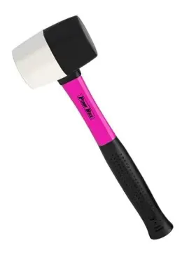 785533966671 THE ORIGINAL PINK BOX Rubber Mallet Double Faced